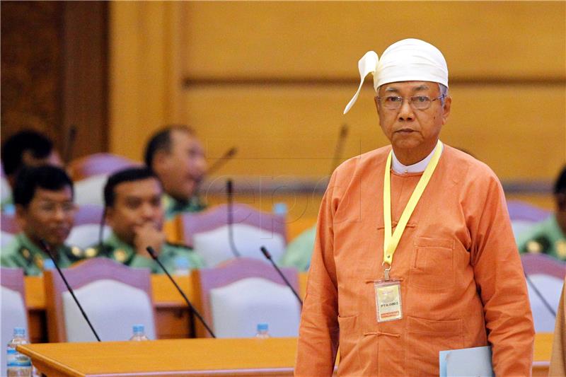 MYANMAR POLITICS NEW PRESIDENT