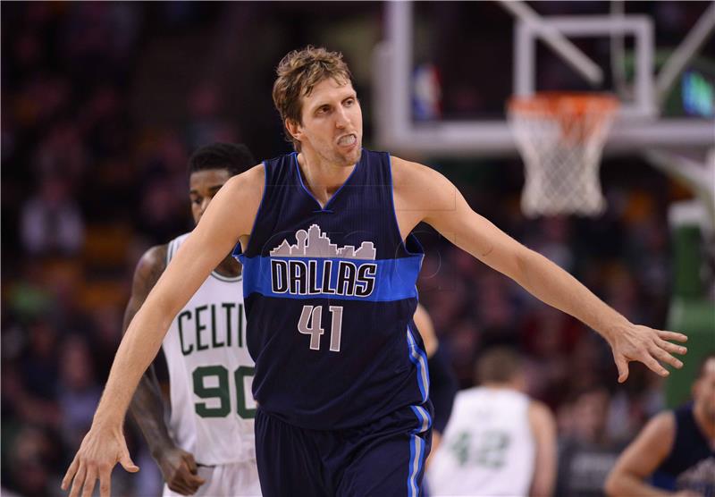 NBA: Nowitzki ubacio 40 koševa za pobjedu Dallasa u produžetku