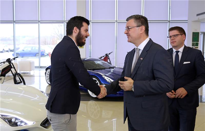 Premijer Orešković posjetio Rimac Automobile