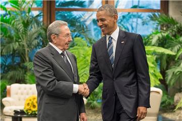 CUBA USA OBAMA TRIP