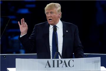 USA TRUMP AIPAC