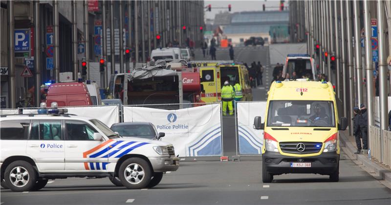 BELGIUM BRUSSELS METRO EXPLOSION