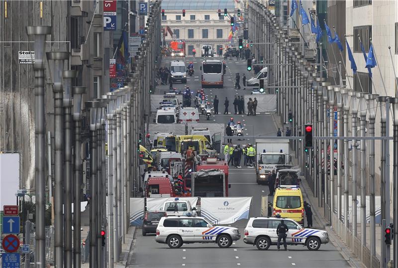 BELGIUM BRUSSELS METRO EXPLOSION