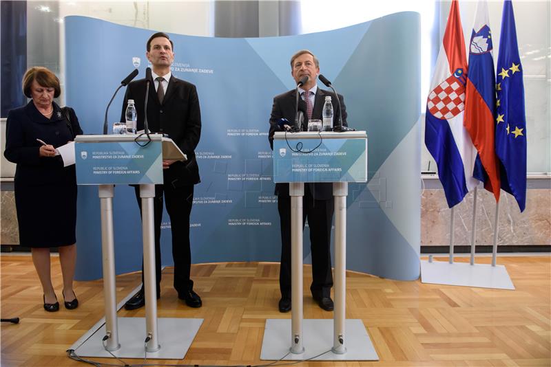 Croatia-Slovenia relations good, but differences regarding border dispute remain