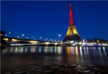 FRANCE EIFFEL TOWER BELGIUM TRIBUTE