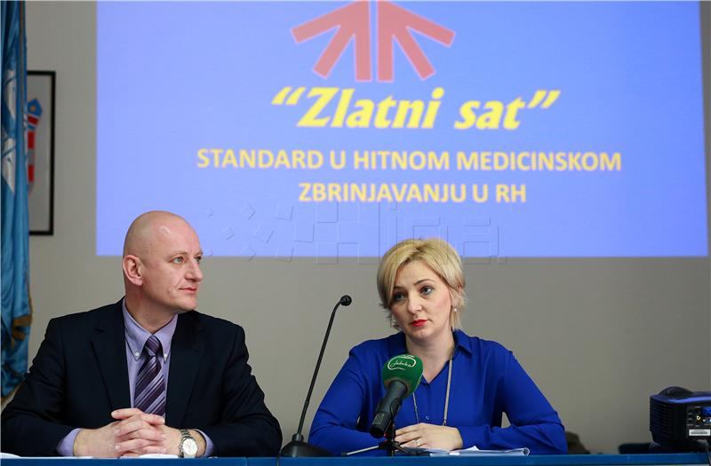 Okrugli stol na temu „Zlatni sat- standard u hitnom medicinskom zbrinjavanju u RH“