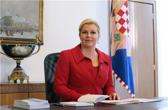 Predsjednica Republike ne odustaje od preseljenja s Pantovčaka