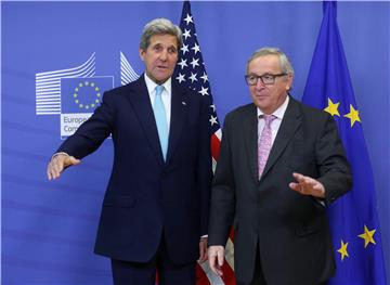 BELGIUM BRUSSELS TERROR ATTACKS USA KERRY DIPLOMACY