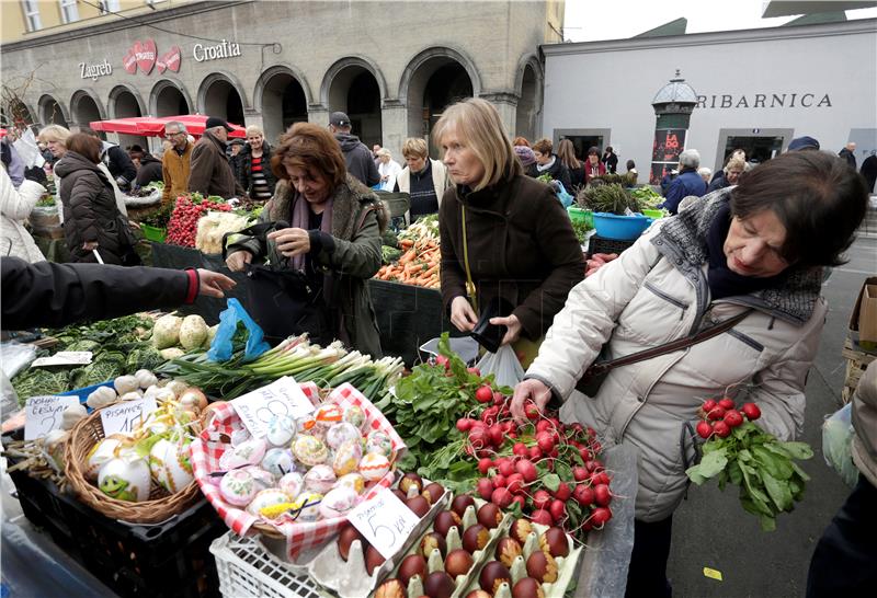 Tržnica Dolac na Veliki petak