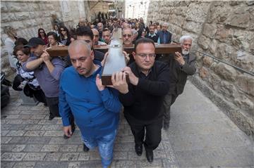 MIDEAST JERUSALEM HOLY WEEK