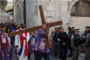 MIDEAST JERUSALEM HOLY WEEK