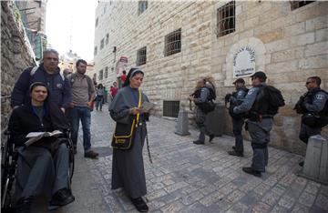 MIDEAST JERUSALEM HOLY WEEK