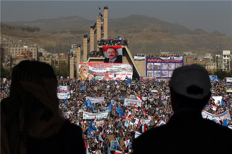 YEMEN SAUDI MILITARY CAMPAIGN ANNIVERSARY