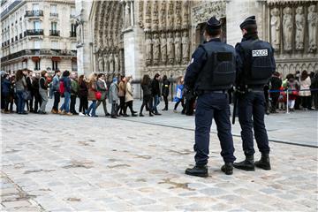 FRANCE SECURITY EASTER NOTRE DAME