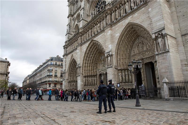 FRANCE SECURITY EASTER NOTRE DAME