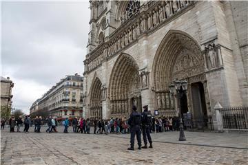 FRANCE SECURITY EASTER NOTRE DAME