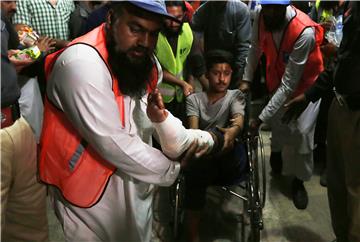 PAKISTAN SUICIDE BOMB BLAST