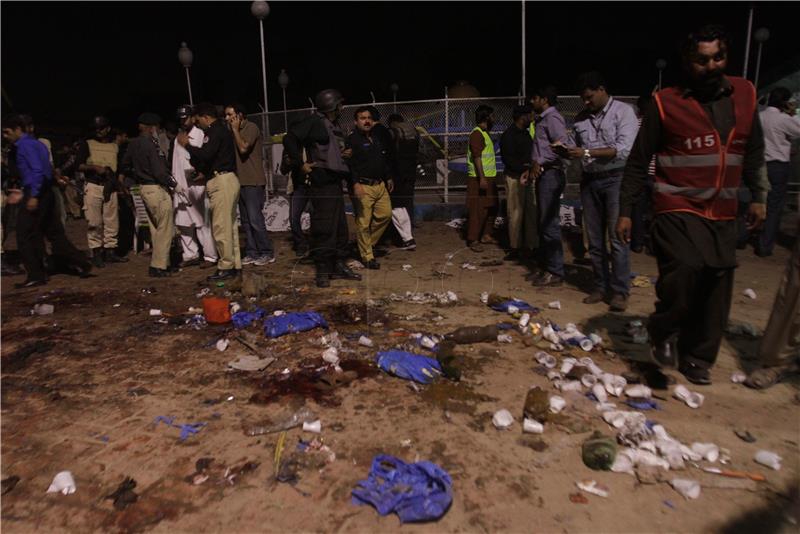 PAKISTAN SUICIDE BOMB BLAST