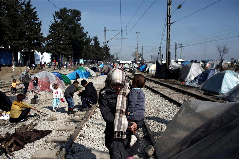 GREECE FYROM REFUGEES MIGRATION CRISIS