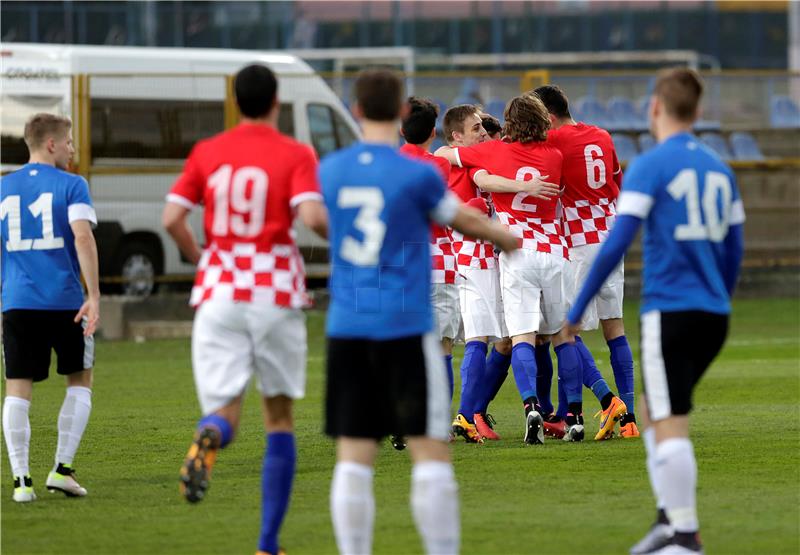 Utakmica 7. kola kvalifikacija za nogometno EP U21: Hrvatska - Estonija