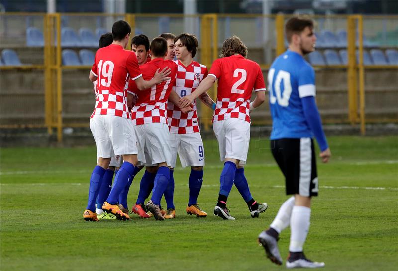 Utakmica 7. kola kvalifikacija za nogometno EP U21: Hrvatska - Estonija