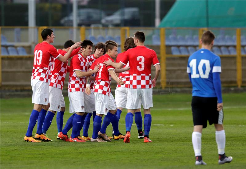 Utakmica 7. kola kvalifikacija za nogometno EP U21: Hrvatska - Estonija