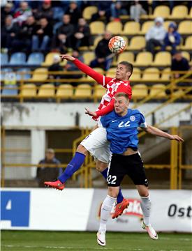 Utakmica 7. kola kvalifikacija za nogometno EP U21: Hrvatska - Estonija