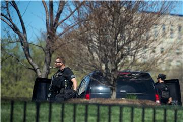 USA WHITE HOUSE LOCKDOWN