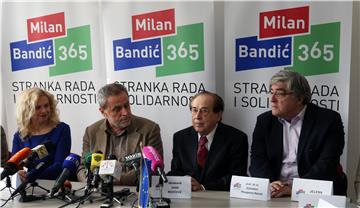 Tiskovna konferencija stranke Bandić Milan 365 