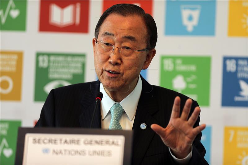 TUNISIA UN BAN KI-MOON