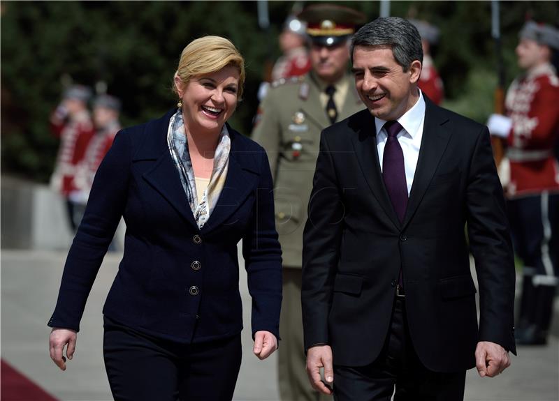 Croatian and Bulgarian presidents meet in Sofia