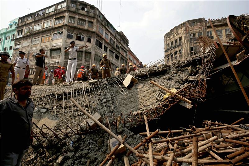 INDIA ACCIDENTS BRIDGE COLLAPSE