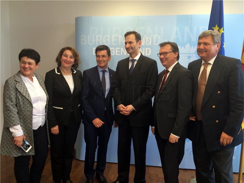 Croatian foreign minister visits Burgenland