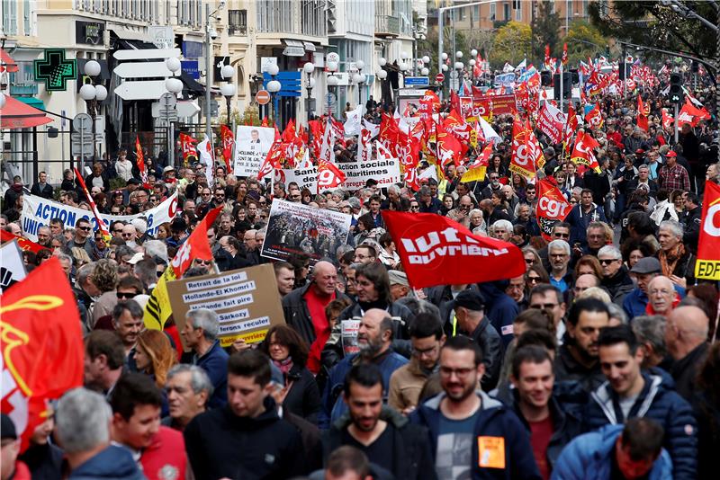 FRANCE PROTEST STUDENTS