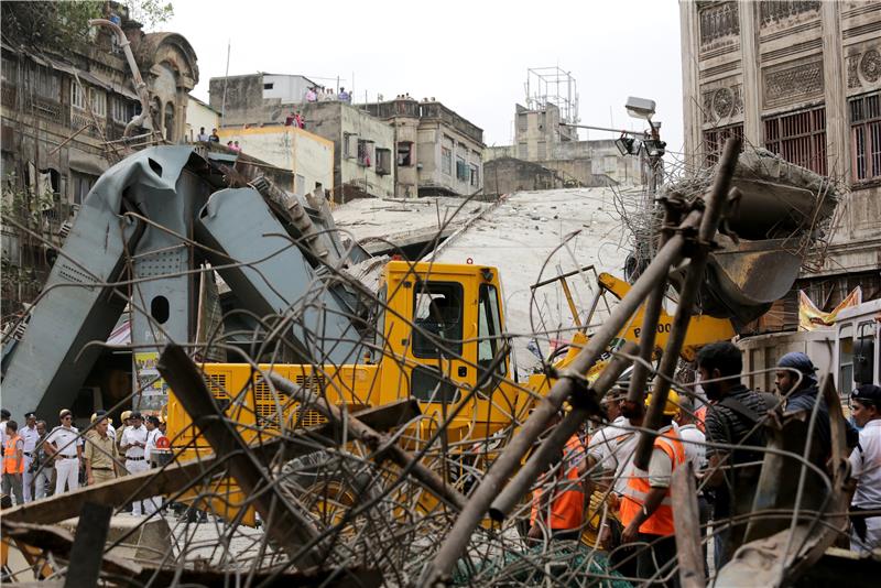 INDIA ACCIDENTS BRIDGE COLLAPSE