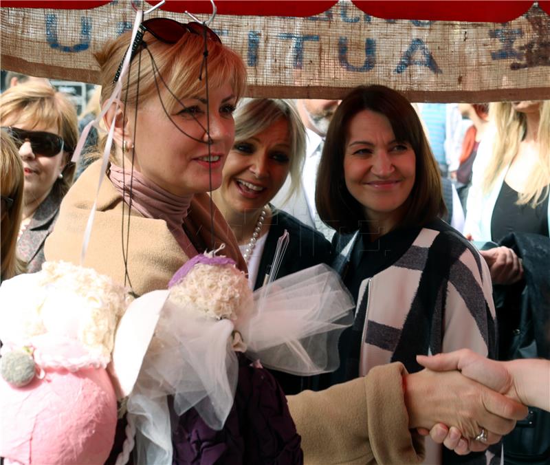 Obilježavanje 9. Svjetskog dana svjesnosti o autizmu na Trgu bana Jelačića