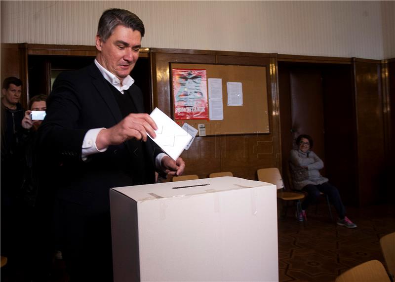 Milanovic confident of victory, says will continue to "strike fear in HDZ"