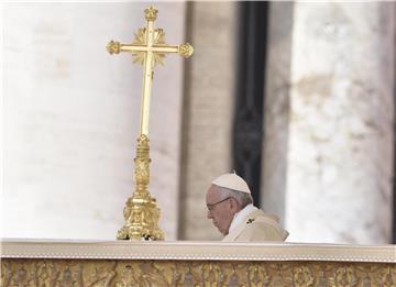 VATICAN POPE MASS