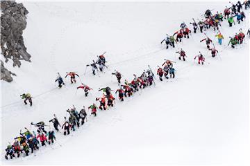 SWITZERLAND ALPINE SKIING