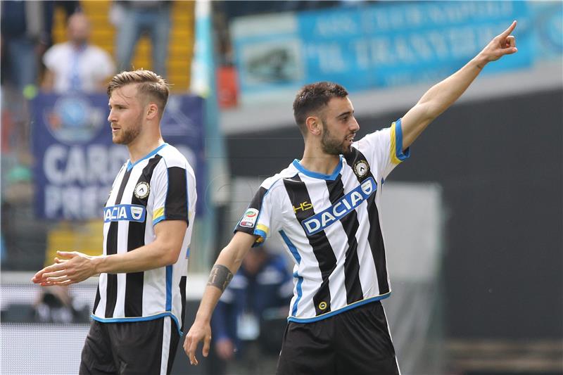 Italija: Udinese - Napoli 3-1