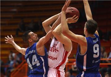 Utakmica 1. kola Lige za prvaka PH za košarkaše Cedevita - Kvarner