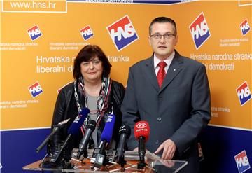 Konferencija za medije HNS-a na temu "Najavljene reforme bile su i ostale pusta priča"