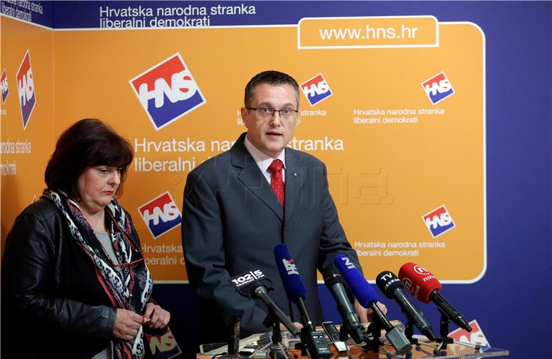 Konferencija za medije HNS-a na temu "Najavljene reforme bile su i ostale pusta priča"