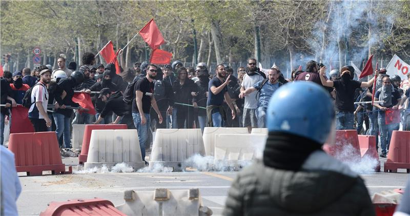 ITALY ANTI-RENZI PROTEST