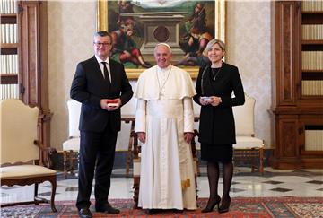 PM Oreskovic meets with Pope Francis