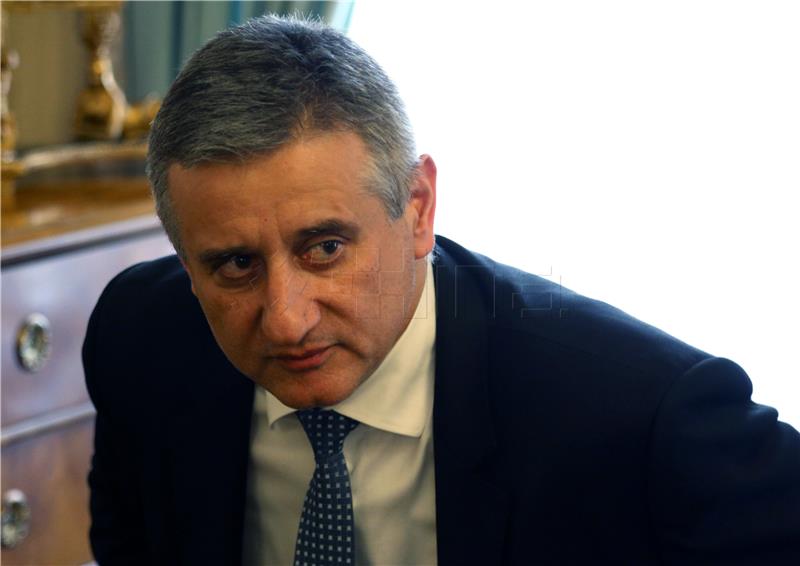 Karamarko primio u posjet glavnog tajnika Parlamentarne Skupštine NATO-a