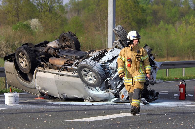 Teška prometna nesreća na autocesti A1