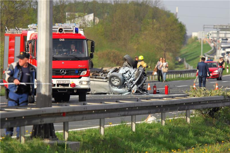 Teška prometna nesreća na autocesti A1