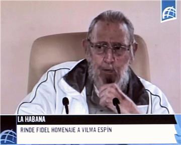 Fidel Castro u javnosti nakon devet mjeseci 