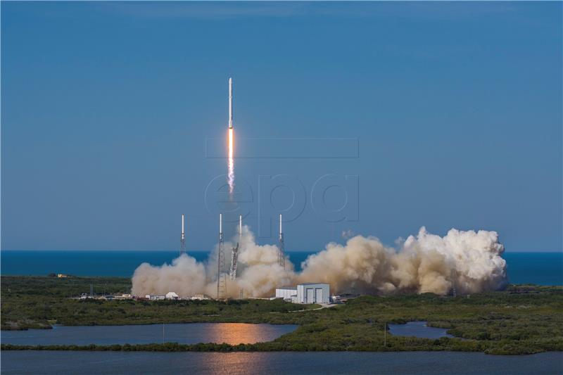 USA SPACEX ROCKET LAUNCH